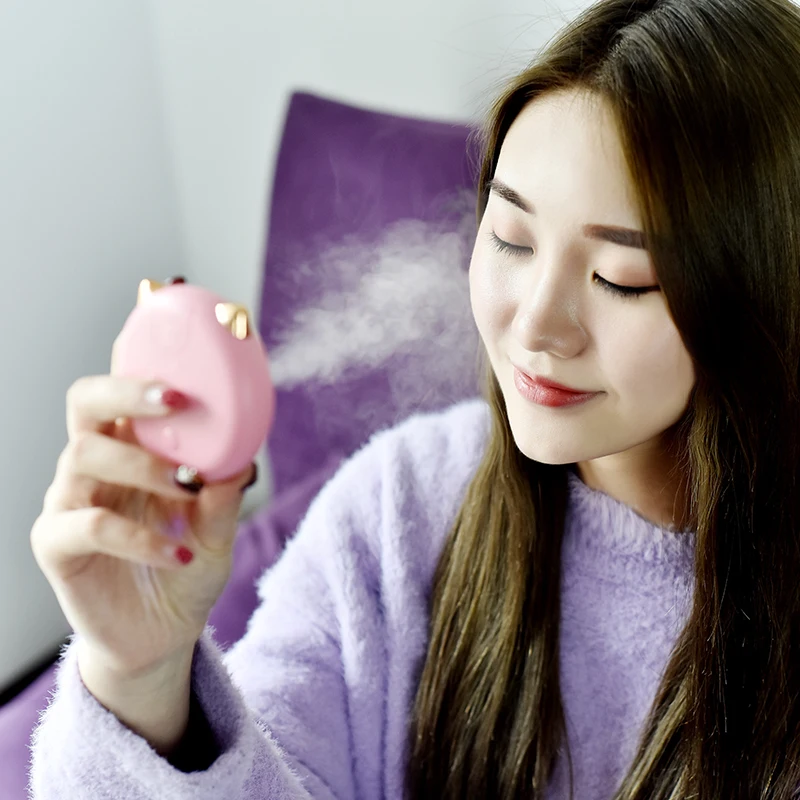 Portable Moisturizing Skin Nano Water Mist Sprayer Face Steamer Hand Nano Facial Mist