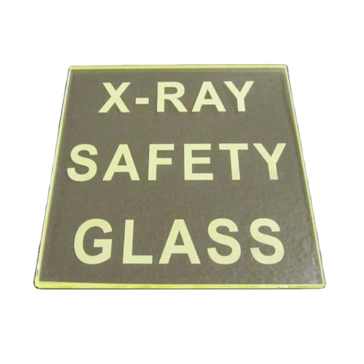 MRI CT CBCT DR PECT X Ray High Lead Equivalent Thick Lead Glass