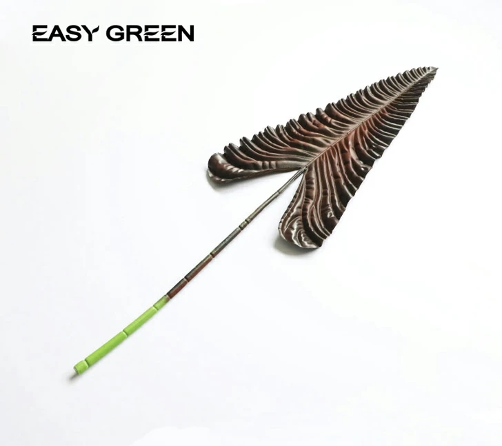 new artificial tropical plant: colorful Canna leaves home decoration