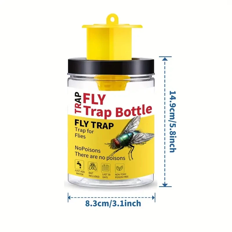 Cheap Insect Trap Easy-Use Hanging Insect Killer Wasp Trap Pest Control Plastic Bottle Fruit Fly Trap