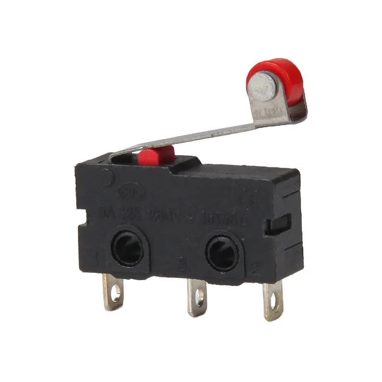 JIAOU Wholesale KW12-N Roller Lever 3 Pin Limit Micro Switch