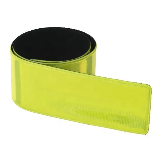 Wholesale PVC Custom Multi-Color Reflective Slap Band Slap Bracelet