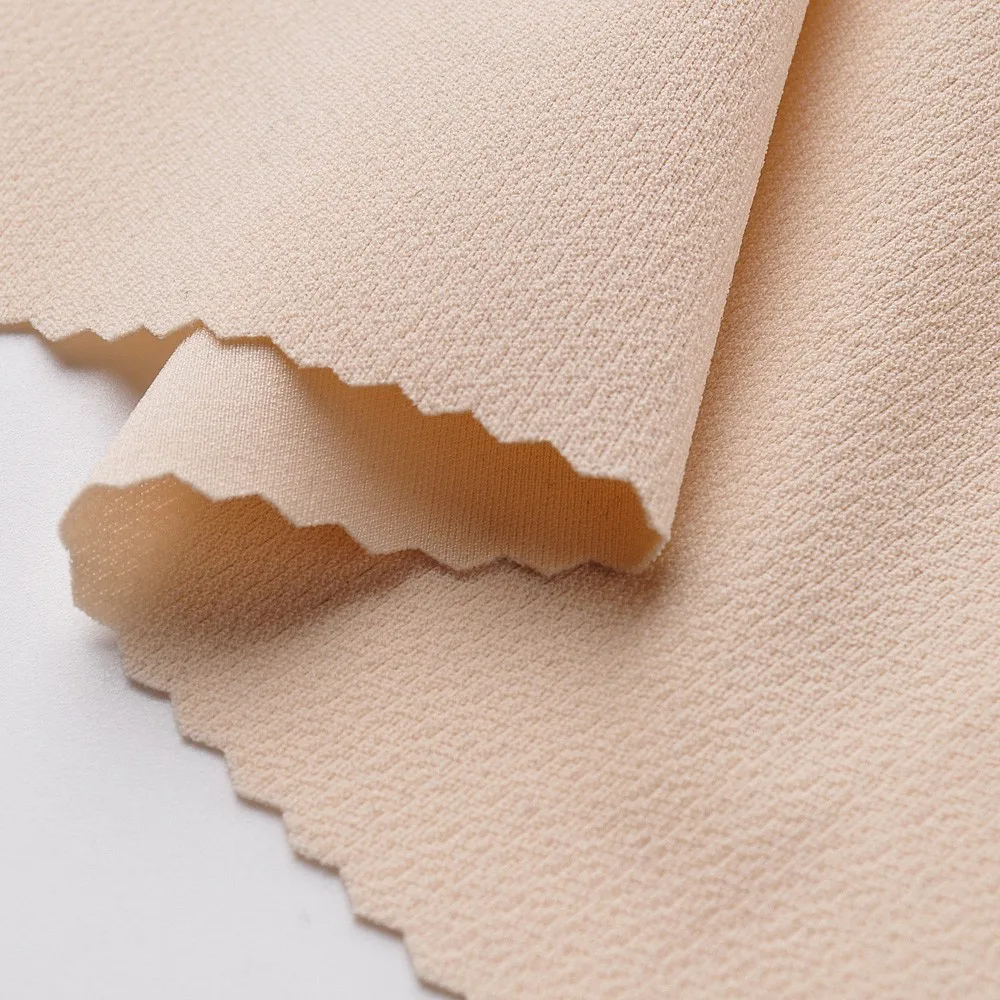 30D polyamide interlining flower embossed jacquard fabric 70% nylon 30% spandex Floral jersey fabric