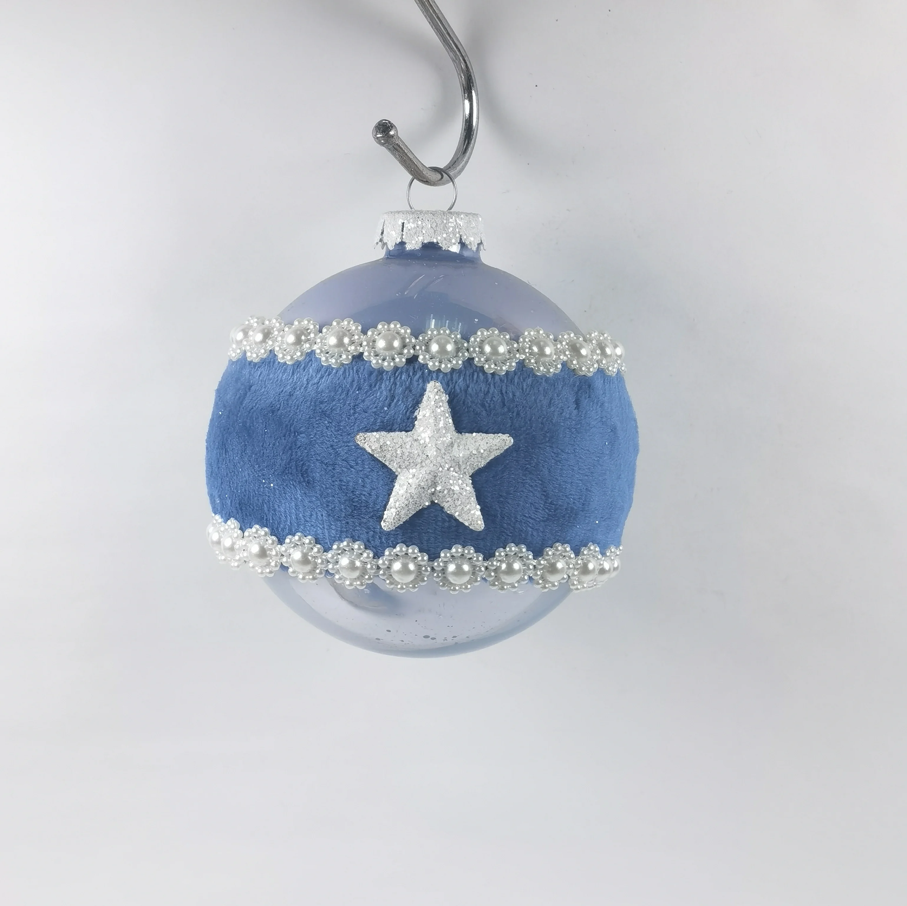 Made in china wholesale  hanging wedding decoration glass baubles