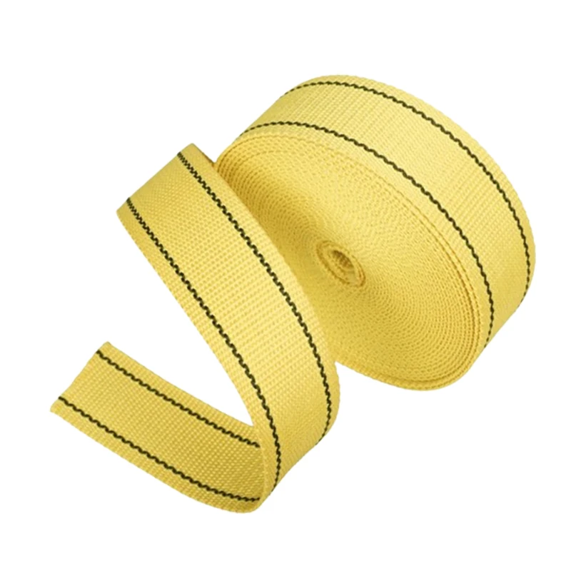 HENGLV Customized High Temperature Protection Fireproof Webbing Kevla Aramid Tape Fire Retardant Fire Resistant