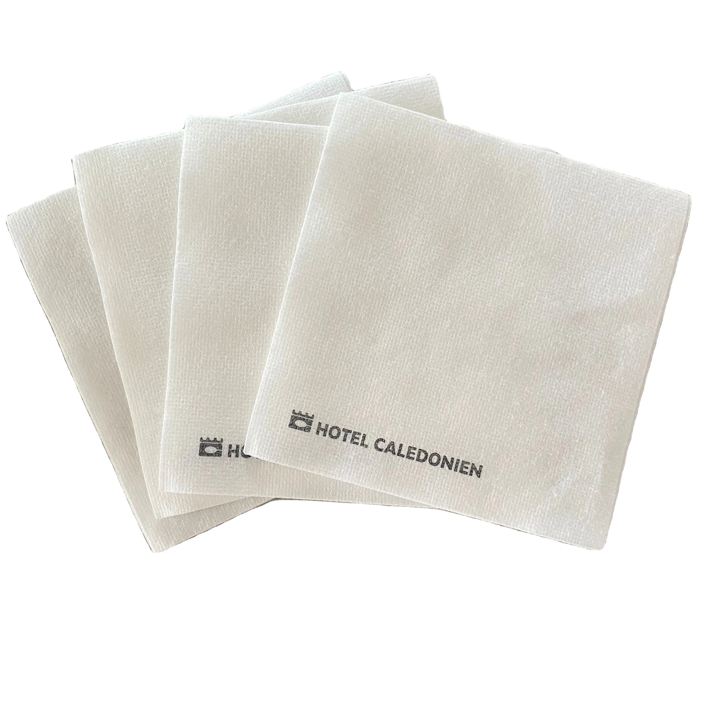 Disposable Line-Feel High Quality Airlaid Dinner Napkins  With  Logo Printed,Soft,Absorbent,Paper Hand Towels for Bathroom