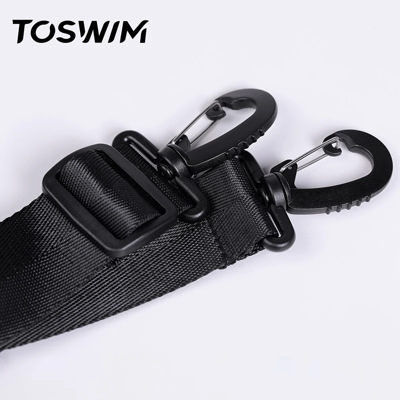 TOSWIM Waterproof Dry Wet Separated Storage Bag Widened Shoulder Straps Dry Bag for Swimming