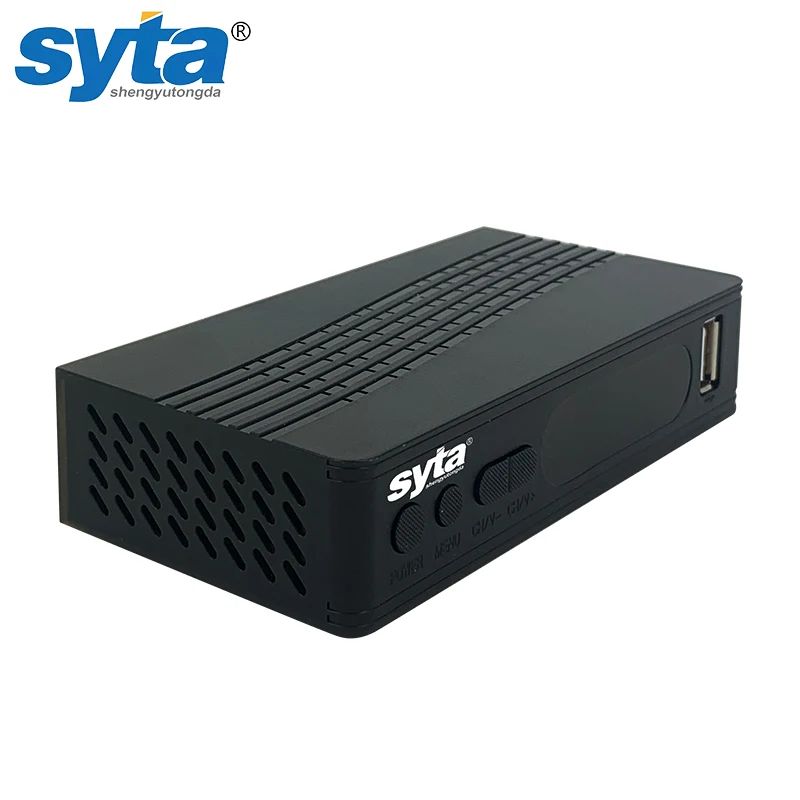 SYTA Mini Decoder DVB T2 HEVC H.265 FTA Free To Air Set Top Box Terrestrial Digital TV Receiver