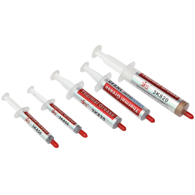 Wholesale Gray Thermal Grease Paste CPU Heatsink Compound Paste Syringe - 20g