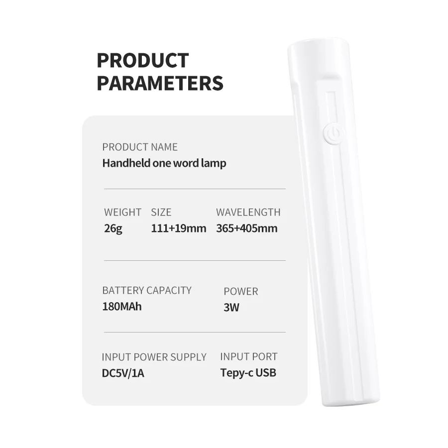 Upgraded version Handheld Small Led Light UV Nail Lamp Nail Dryer Set Small Nail UV/Led Lamp Factory Customized Logo