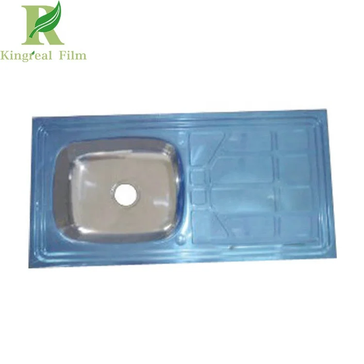 PE Surface Deep Drawing No Break Self Adhesive Stainless Steel Sink Protective Film