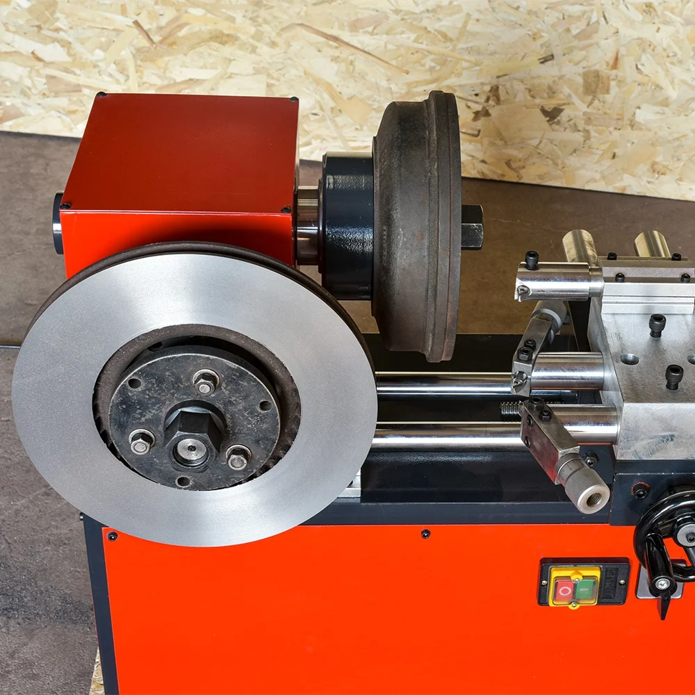 CE standard mini lathe machine for brake disc plate  C9335A