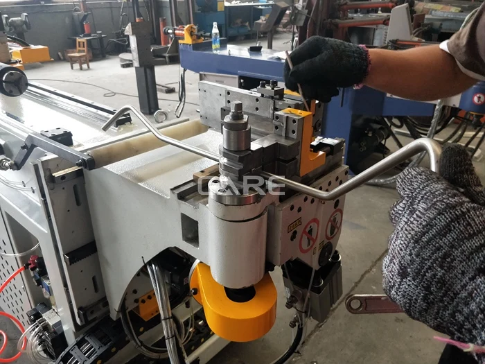 DW18CNC Automatic cnc pneumatic tube bender for air conditioner pipes