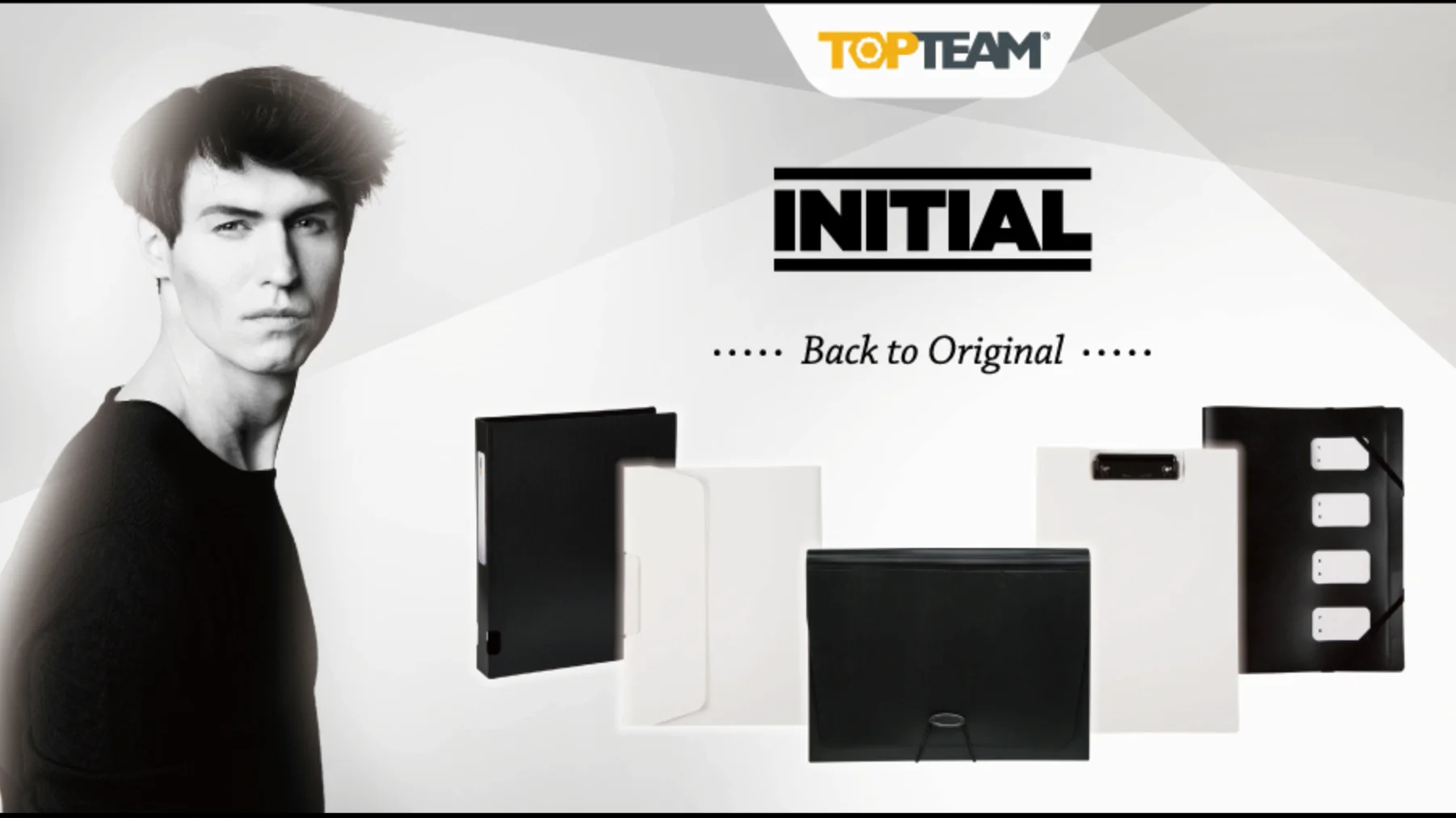 Пластиковая папка для файлов TOPTEAM A4 с мягкой обложкой на заказ