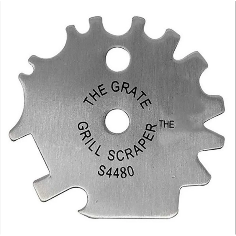 Stainless Steel BBQ Grill Scraper Wire Brush For  Barbecue  Cleaning