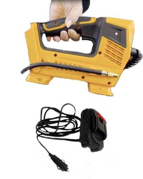 Новый Перезаряжаемый 2000 мАч литиевый аккумулятор для шин со светодиодной подсветкой цифровой датчик воздуха портативный автомобильный воздушный компрессор