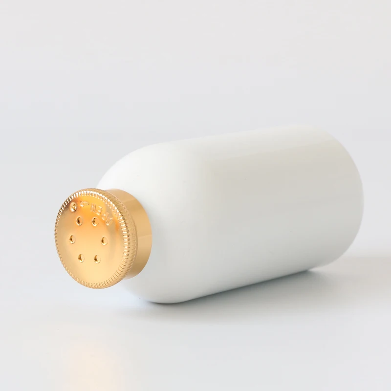 50g 100g 200g Aluminum Powder Bottle Talc Powder Container with Sifter Lid Packaging