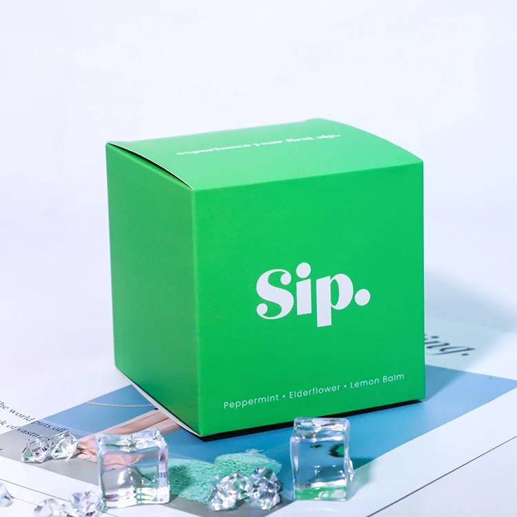 Short lead time printing customize rainbow colors series Customer cosmetic products box package