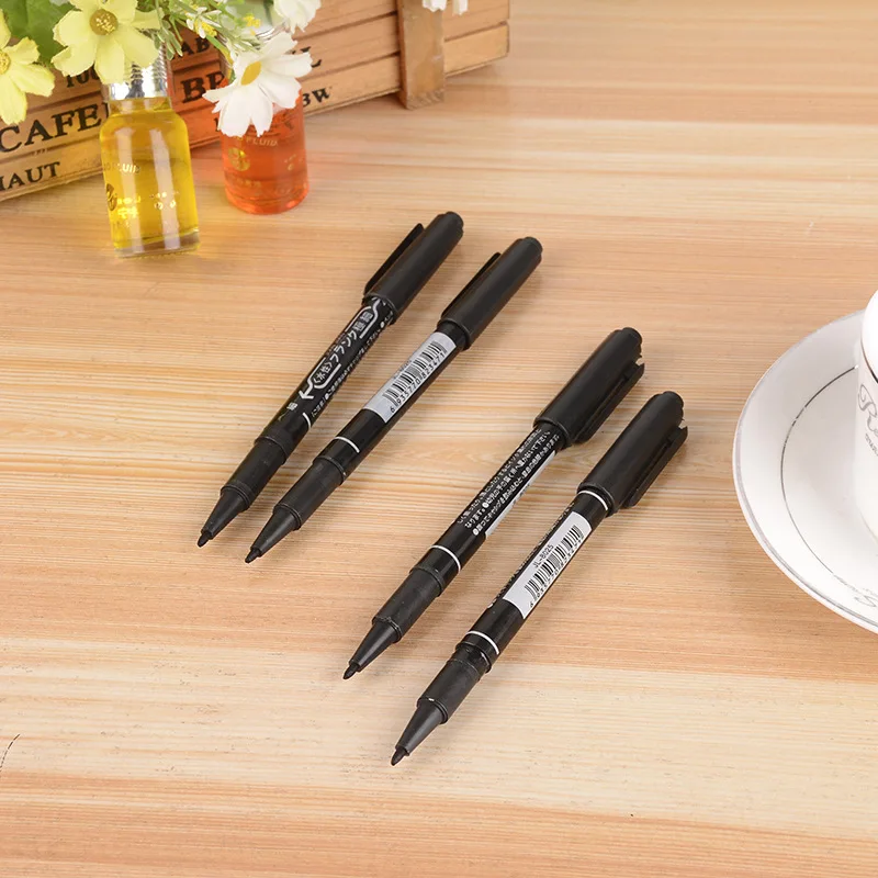 Hicen несмываемые чернила Тип двойной головкой Перманентный Маркер