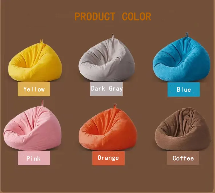 2023 Hot sale bean bag chair wholesale bean bag supplier pear shape puff sofa bean bag