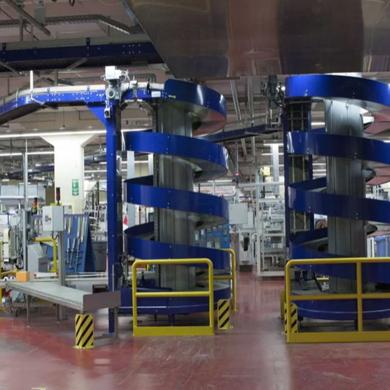 High Grade Stainless Steel Screw Elevator Conveyor For Packaging