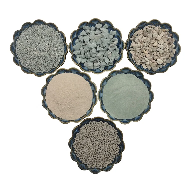 Factory wholesale  high quality natural zeolite blocks industrial water filtration medium clinoptilolite powder particles ad