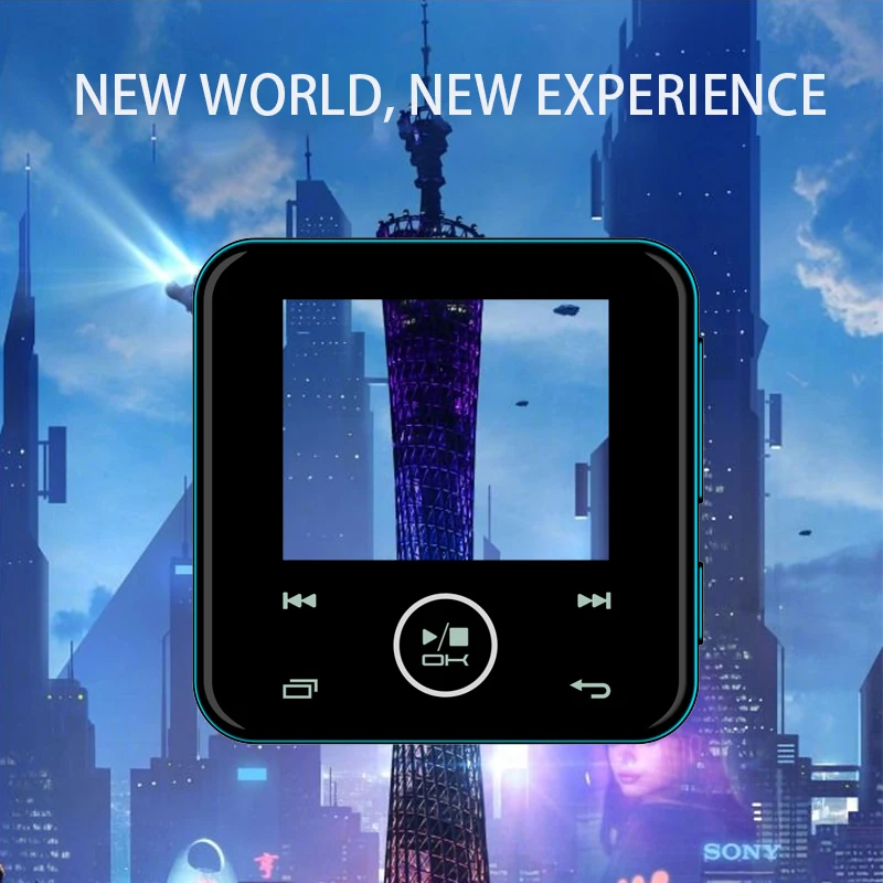 MP3 Music Player 2.3 Inch LCD Screen Lossless HiFi Sound Recorder with FM E-Book video player MP4 player