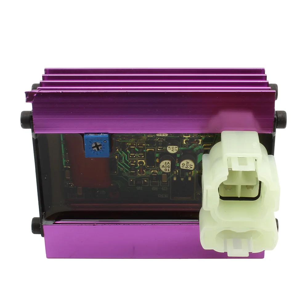 Scooter Racing GY6 CDI Purple Digital Ignition High Performance Racing CDI Igniter Fit For 100-200cc Engine Off Road Motocross