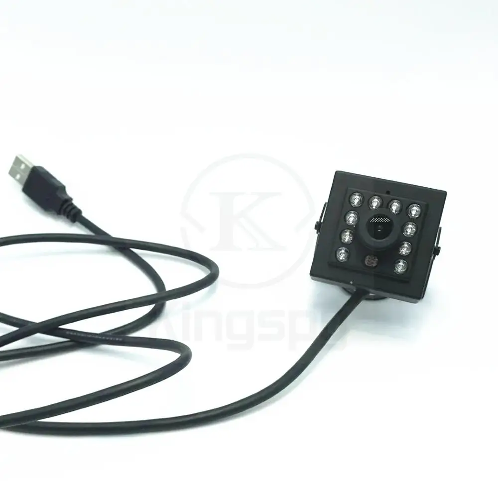 HD CMOS OV7725 480P Night Vision UVC Webcam mini Security USB camera with 10 pcs ir leds infrared