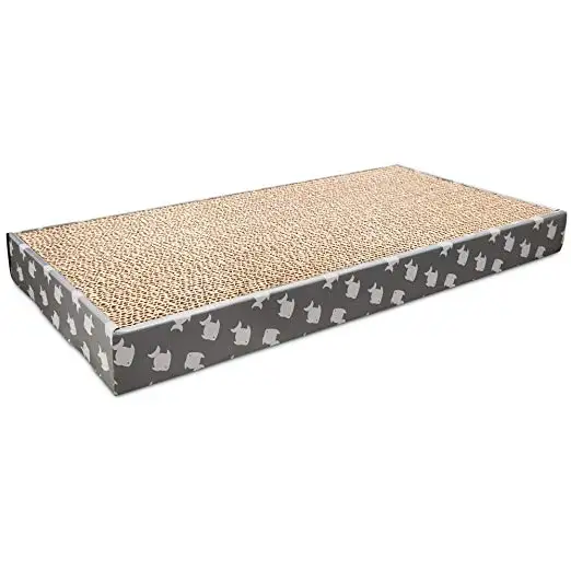 Pet scratch pack corrugated cardboard cat scratcher  cat scratching board enclosing catnip cat cardboard scratch