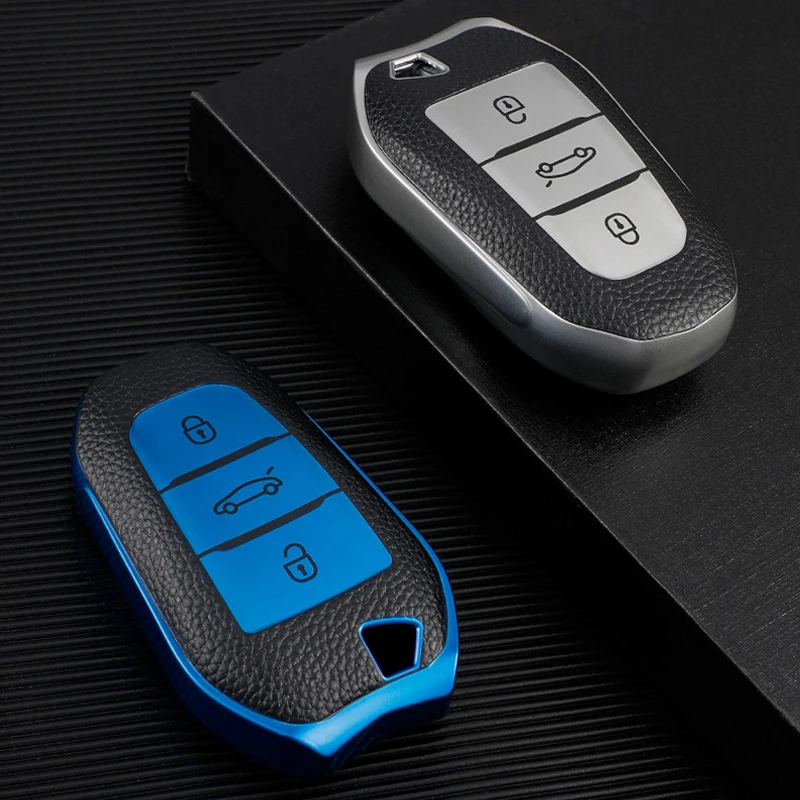 Подходит для Dongfeng Peugeot keycase 4008 логотип 3008 Новый 5008 408 308 508 автомобильный брелок