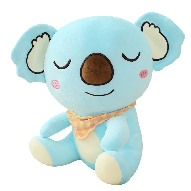 Мягкая розовая набивная мультяшная плюшевая игрушка koala детские