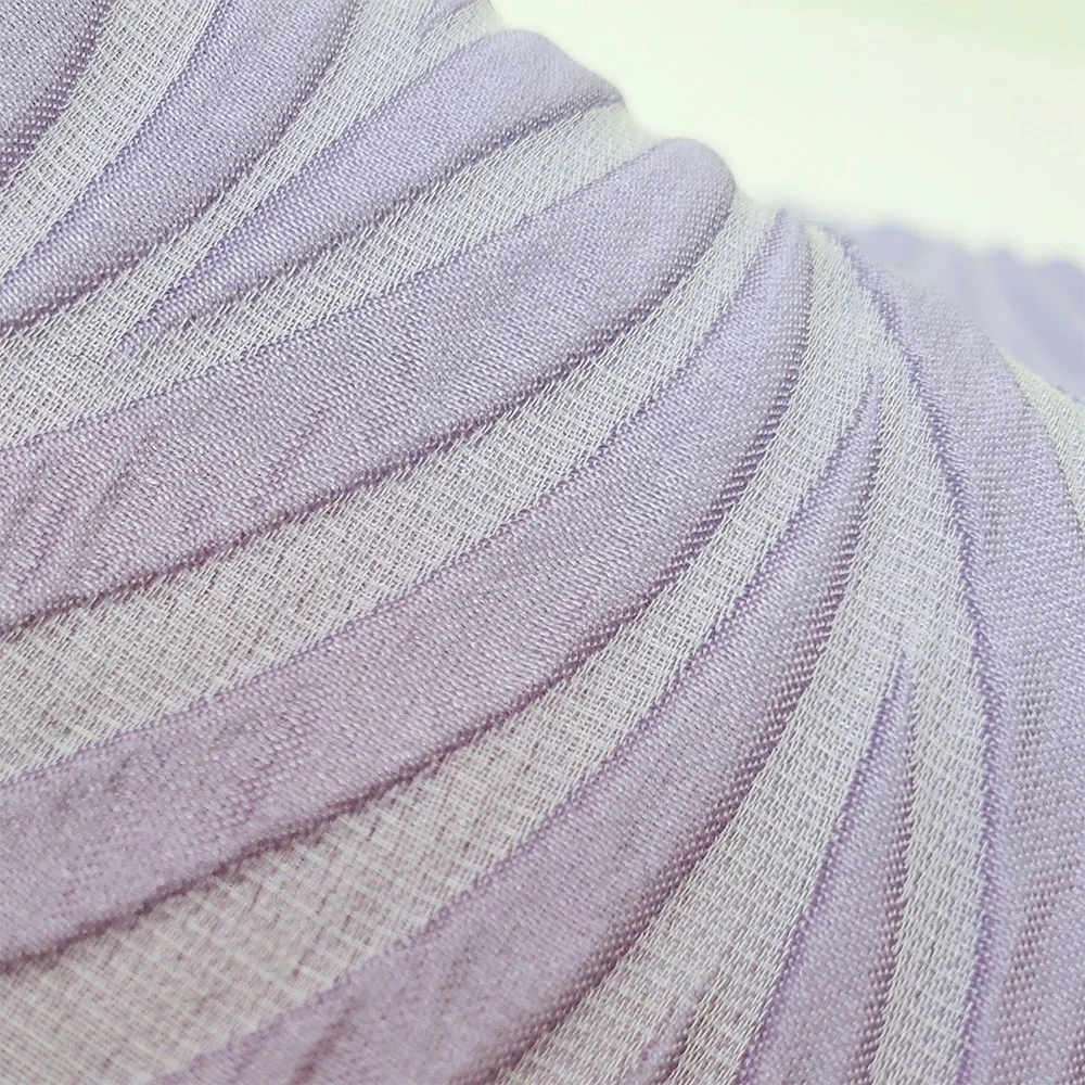 Beautiful Ladies woven 96% Polyester 4% nylon customized Jacquard fabric for Summer