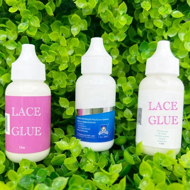 Best glue for lace wigs super strong hold oil resistant hair glue Lace Adhesive Wig Hair Styling Set lace tint mousse