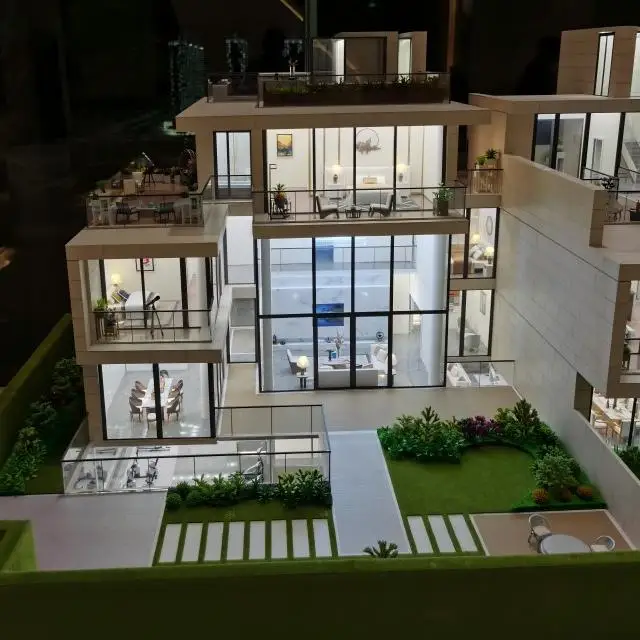 Custom Scale Model for exhibition Architectural Scale Model Miniature Model Interior Architectural Building