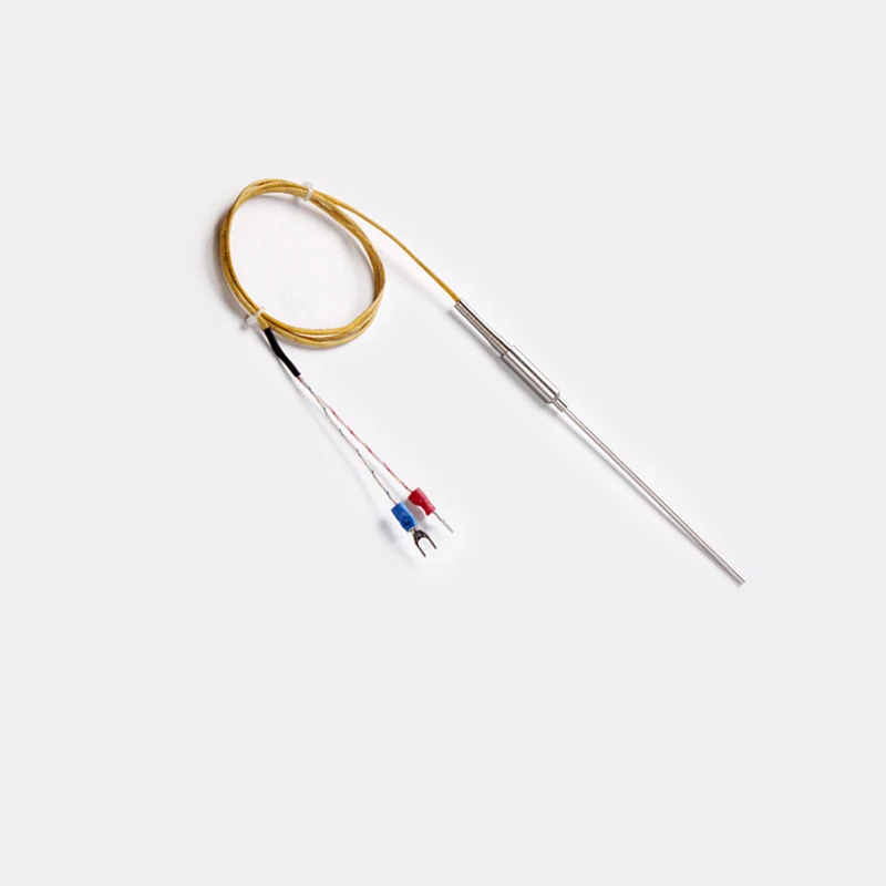 J type Probe type armored thermocouple WRNK-191 flexible probe temperature sensor