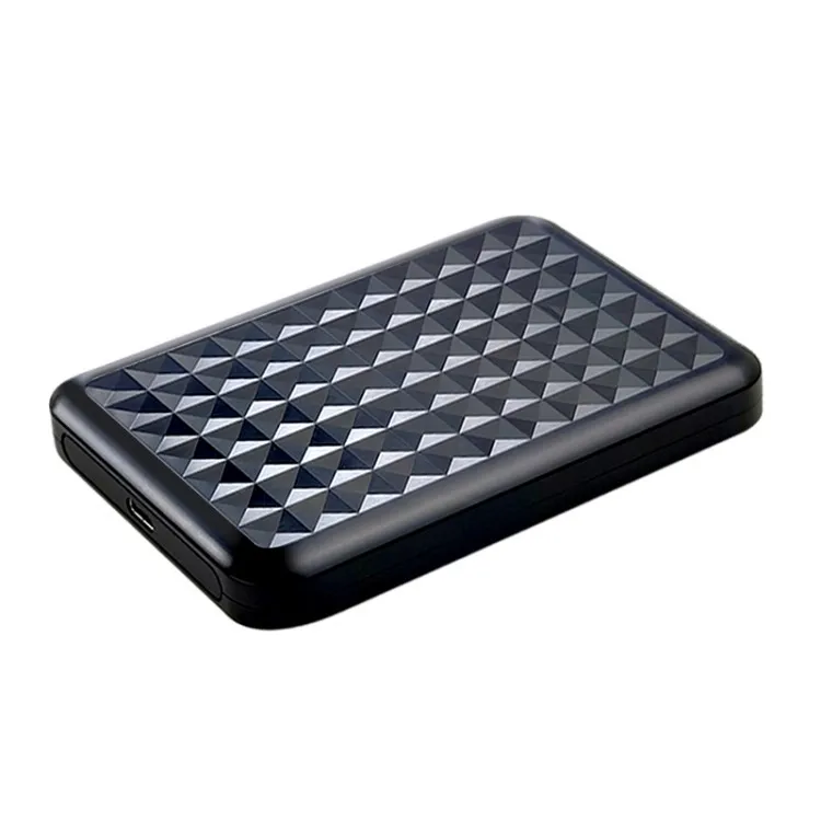 2.5inch USB3.1 SATA HD Box Hard Drive External HDD Enclosure Plastic Case Tool Free 5Gbps Support UASP for SSD 4TB