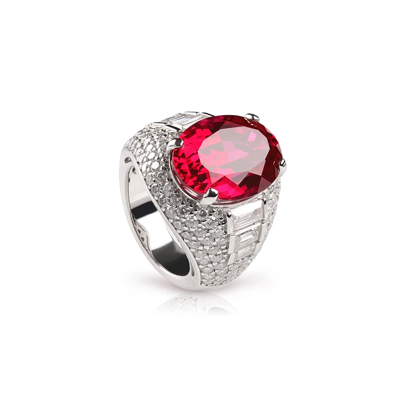 2023 New wedding Jewelry  fine jewelry ruby ring women fashion jewelry rings wholesales Lab Grown Sapphire ring Customized