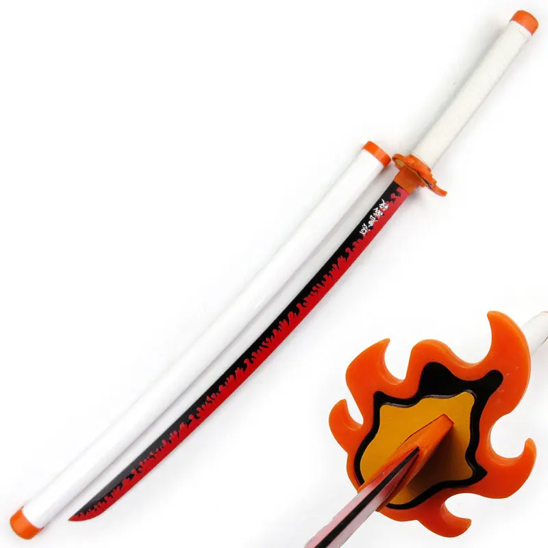 Katana Sword Hot Sale Wooden Katana Demon Slayer Cosplay With Sword Holder Ornaments Demon Slayer Katana Swords