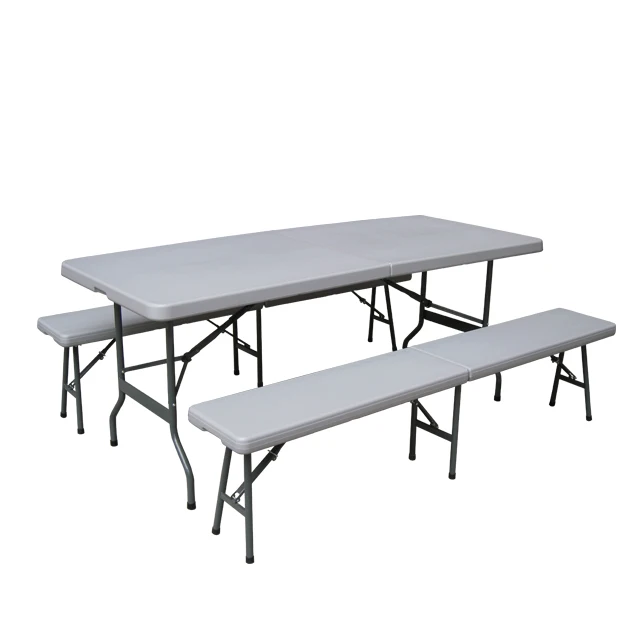 
Лидер продаж, набор уличной садовой мебели из 3 пластиковых столов и верстаков из полиэтилена высокой плотности 