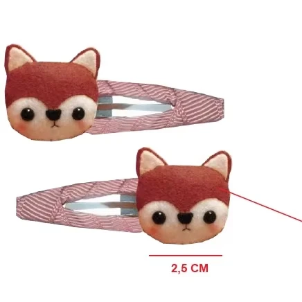 CUSTOM CUTE ANIMAL HAIR PINS Teen Hair clips   HALLOWEEN CHRISTMASBIRTHDAY  GIFT  BSCI FACTORY  HAIR ACCESSORIES
