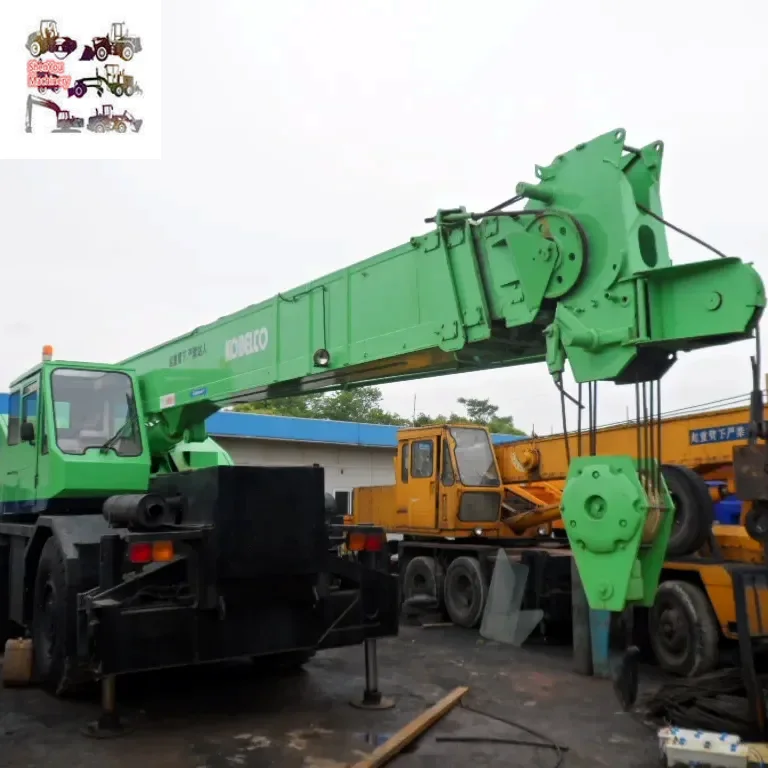 Japan made Kobelco RK250 25t rough terrain crane RK500 RK250 45T RT crane for sale Kobelco ranther 500 crane