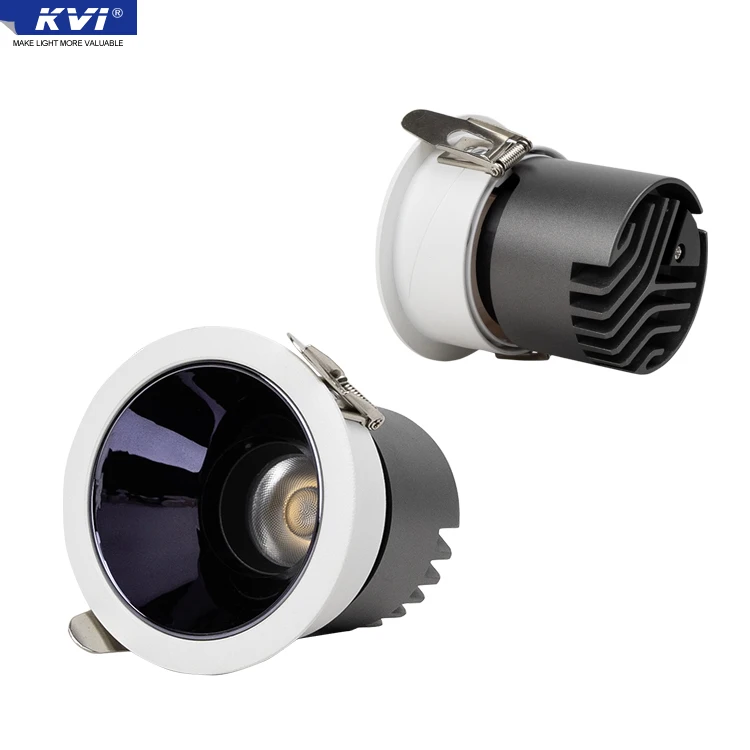 Good Price Adjustable Beam Angle Deep Anti Glare Design Aluminum COB Chip LED Down Lamp