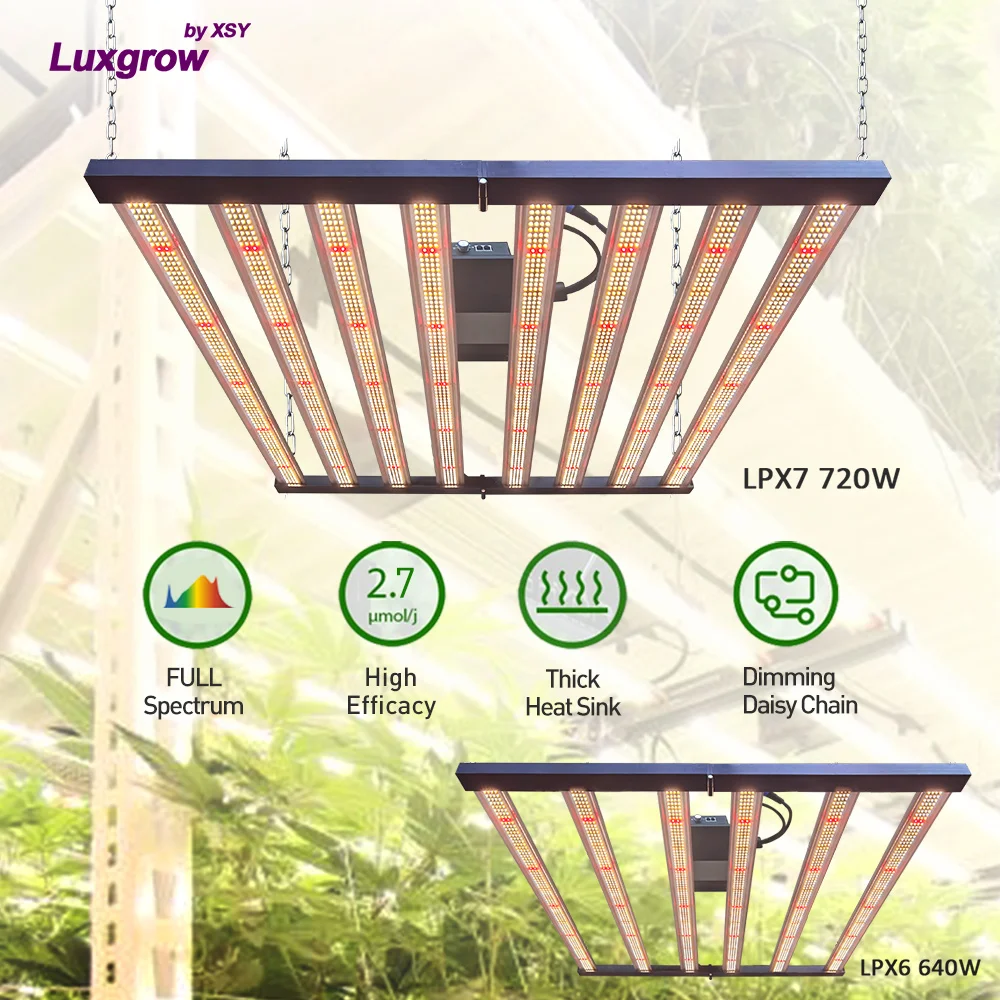 LED Growth Light Flower Stage Plants Farm Grow Light LED Medical Plant Agriculture Dimmable 600w 720w Samsung LED Grow Light