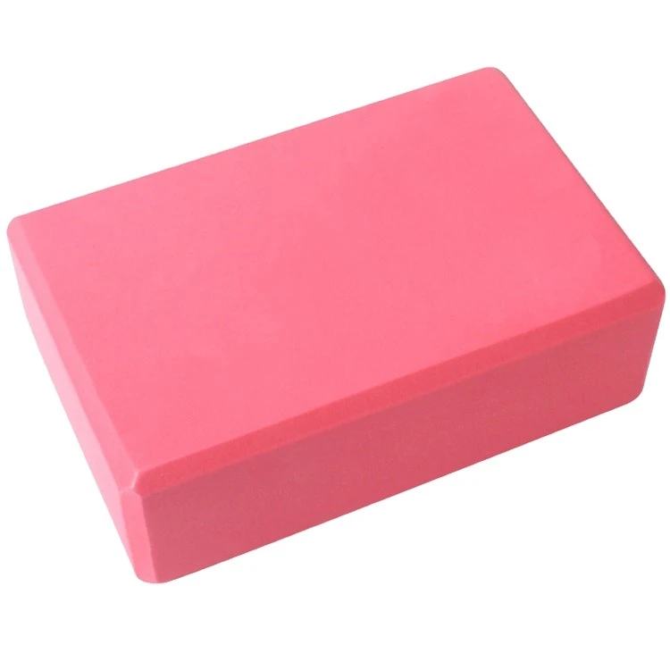 Yellow Personalised Eva Training Body Engraved Customised Yoga Block