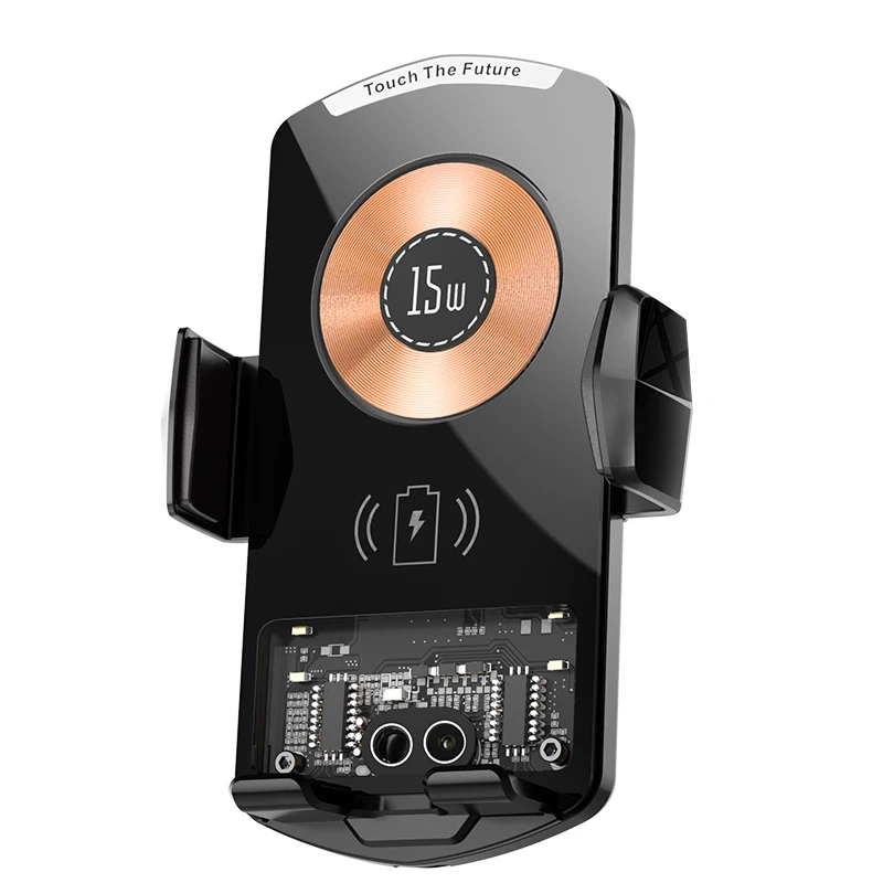15W Strong Magnetic Wireless Car  Phone Stand Universal Wireless Charger Phone Holder for Car motor vehicles