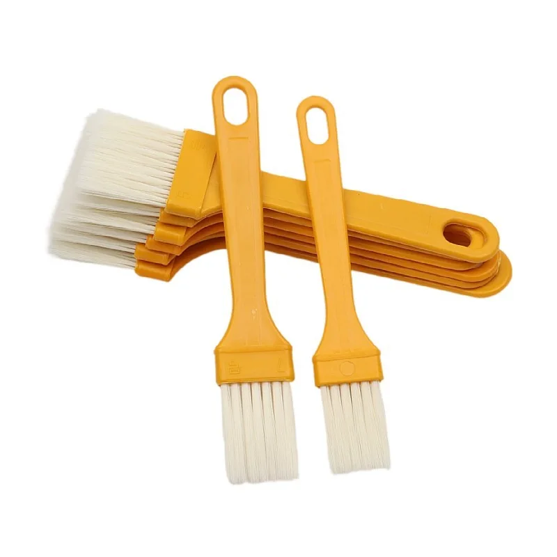 Plastic Handle Synthetic Polyester Filament Chip Paint Brushes  Mini Cooking Baking Barbecue Brush with Low Price