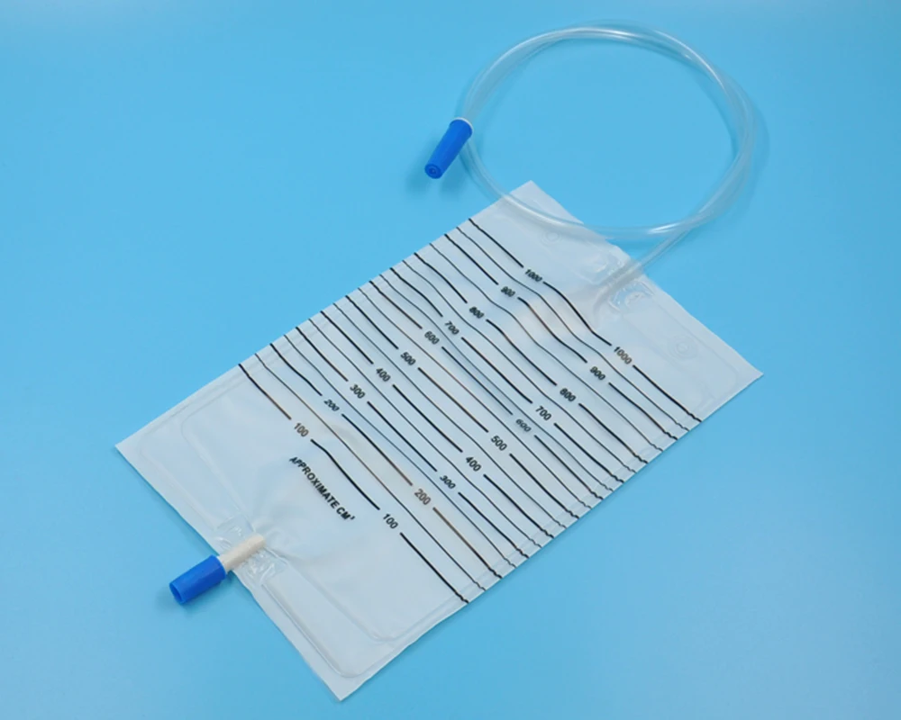Manufacturer economic simple Urine collection Bag urine drainage Catheter Bag 2000ml