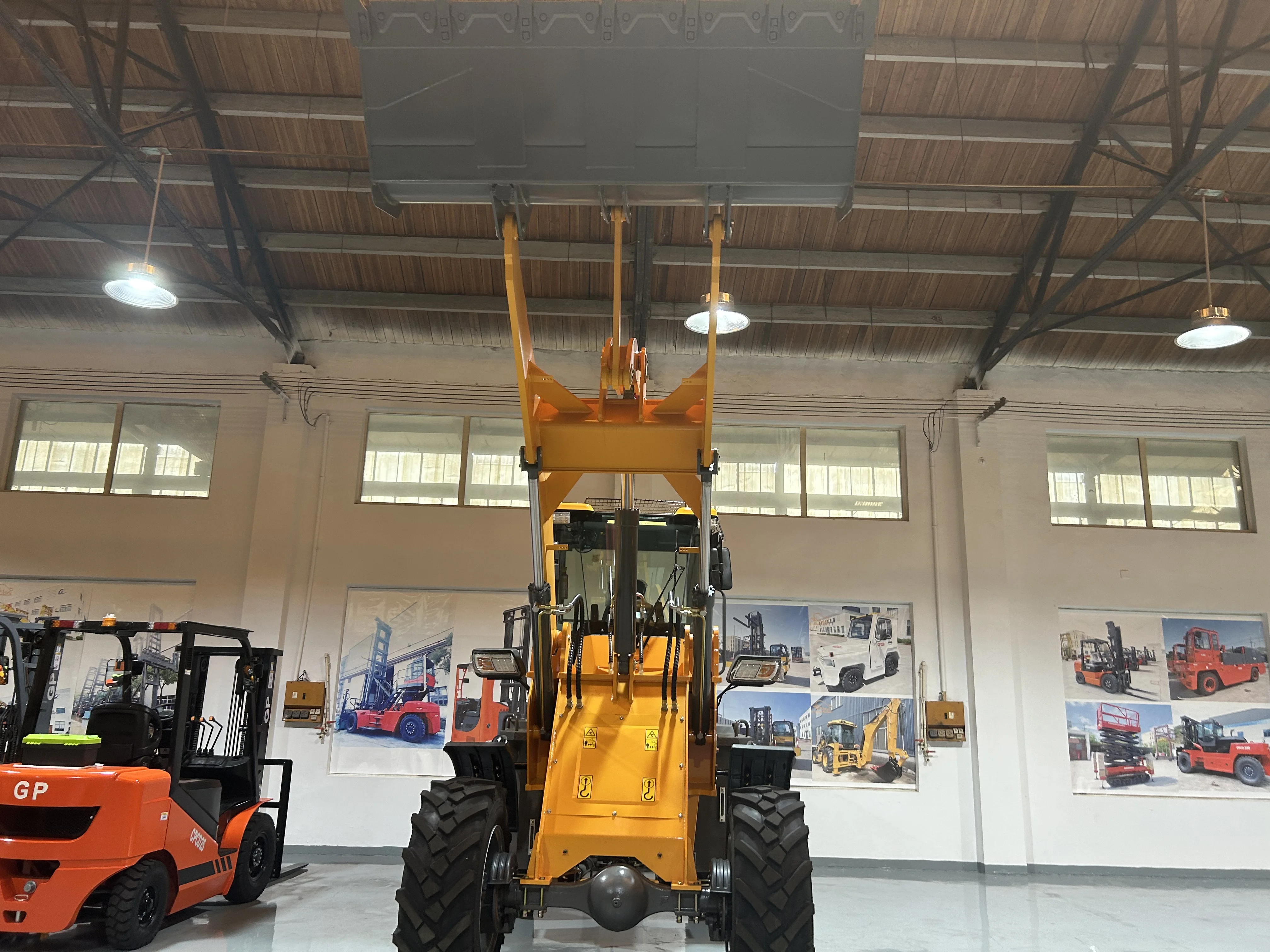 China Gp Lasting Brand 2500kg Wheel Loader Model ZL25 Hot Sale
