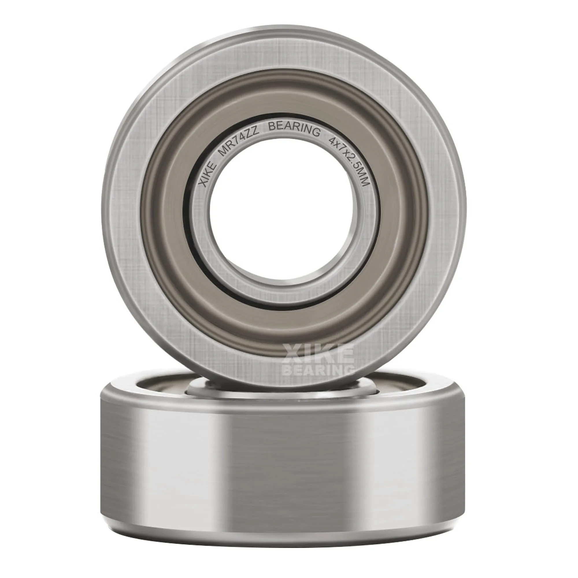 Double Metal Seal MR74ZZ Size 4x7x2.5mm 45000 rpm mini small cheap trust Deep Groove Ball Bearing bulk snap swivel